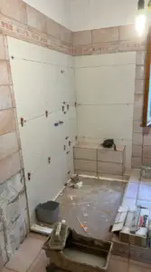 Ricostruzione bagno 2